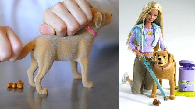 Barbie con cane...